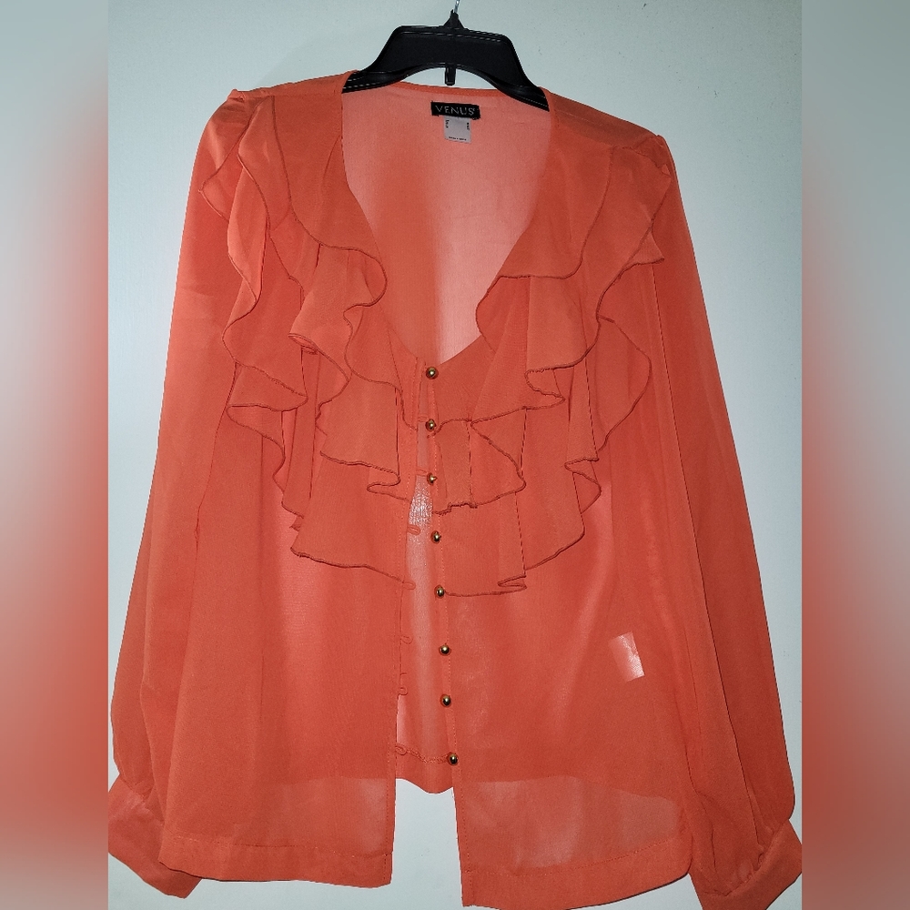 Shear blouse